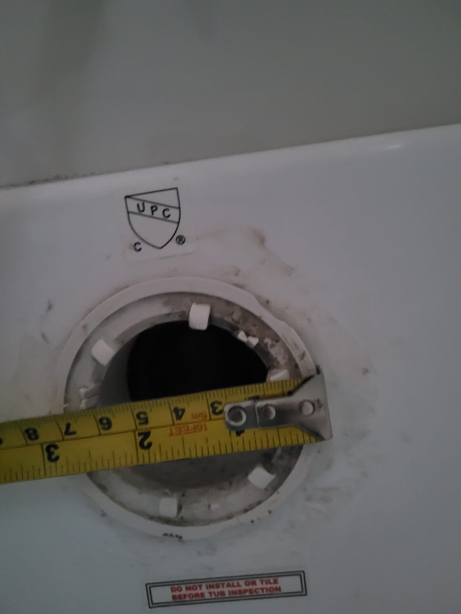Bathtub overflow cover help r/HomeImprovement